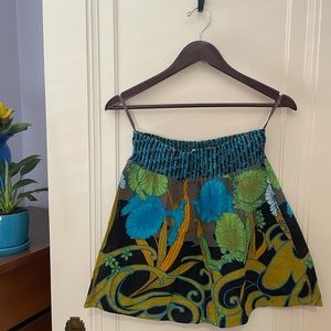 Free People patterned skirt